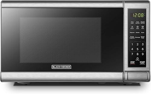 Toshiba 0.7 Cu Ft Countertop Microwave Oven (MM-EM07PA(BK 