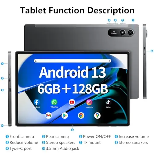 SGIN T12 Android Tablet | Requiremints