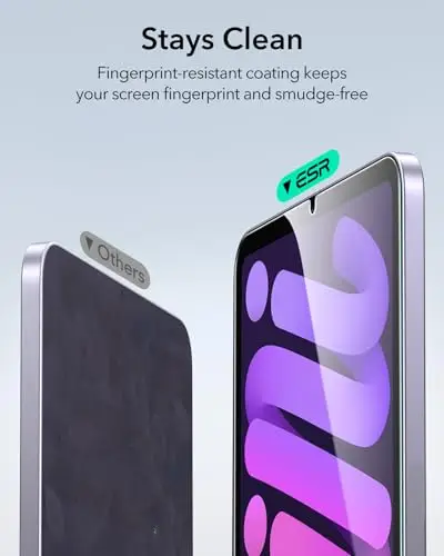 3 stuks schermbeschermer van gehard glas, compatibel met iPad Mini 7