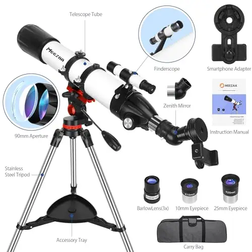 MEEZAA 90800 Refractor Telescope | Requiremints