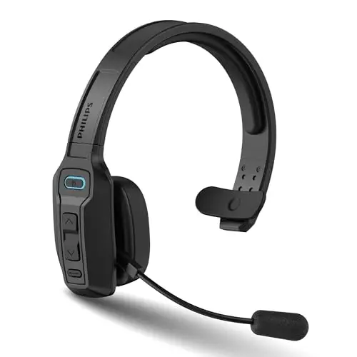Wireless Bluetooth Earpiece With Noise Cancelling – Hands-Free Headset For Driving